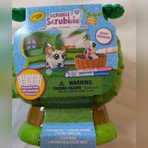 Crayola Scribble Scrubbie Safari Treehouse Brand New Sealed